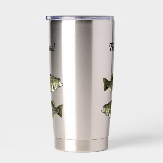 Gourde Isotherme Monogramme Basse Pêche Cool Sports Grande Bouche (Gauche)