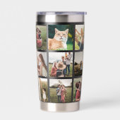 Gourde Isotherme Monogramme de collection photo moderne (Gauche)