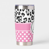 Gourde Isotherme Monographie des points et des animaux de fille (Extérieur)