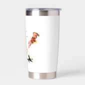 Gourde Isotherme Mug avec des ailes comme les aigles (Gauche)