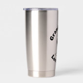 Gourde Isotherme Musique en acier inoxydable (Gauche)