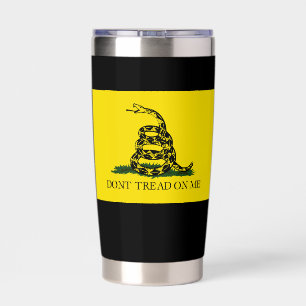Gourde Isotherme Ne pas taper sur mon drapeau Gadsden
