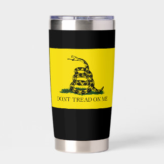 Gourde Isotherme Ne pas taper sur mon drapeau Gadsden