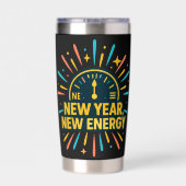 Gourde Isotherme New Year, New Energy (Couvercle)