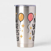 Gourde Isotherme "New Year Vibes Only"  (Gauche)