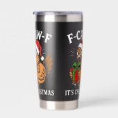 Gourde Isotherme Noël F-CAW-F (Gauche)