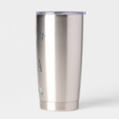 Gourde Isotherme Nom et initiales monogrammées (Gauche)