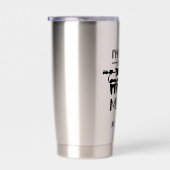 Gourde Isotherme Nom Orthodontiste Funny personnalisé (Gauche)