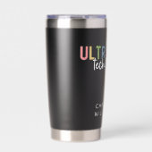 Gourde Isotherme Nom personnalisé Ultrasound Technologist Cadeaux (Extérieur)