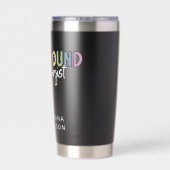 Gourde Isotherme Nom personnalisé Ultrasound Technologist Cadeaux (Couvercle)