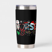 Gourde Isotherme NURSE Christmas Design (Couvercle)