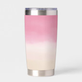 Gourde Isotherme Palmier Tropical Peach Peach Pink Gold (Couvercle)