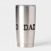 Gourde Isotherme Papa a créé un nouveau cadeau pour papa (Couvercle)
