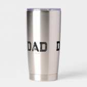 Gourde Isotherme Papa a créé un nouveau cadeau pour papa (Extérieur)