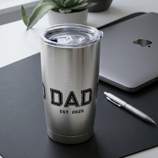 Gourde Isotherme Papa a établi un nouveau cadeau pour papa