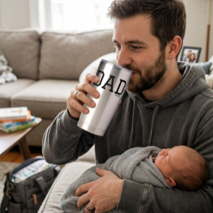 Gourde Isotherme Papa a été établi année personnalisable Fête des p