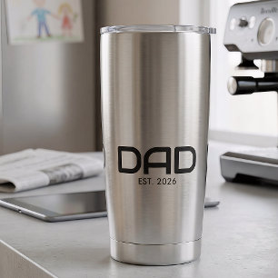 Gourde Isotherme Papa a fondé Nouveau cadeau pour papa 