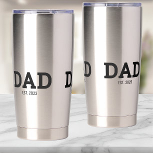Gourde Isotherme Papa a fondé un nouveau cadeau pour papa isolé