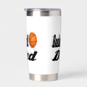 Gourde Isotherme Papa de basket-ball (Gauche)