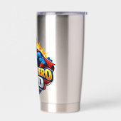 Gourde Isotherme Papa Super-héros (Gauche)