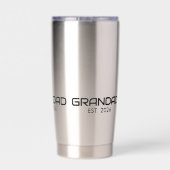 Gourde Isotherme Papi Est Créé Nouveau Cadeau De Papi (Couvercle)