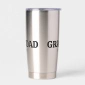 Gourde Isotherme Papi établi Nouveau cadeau pour Papi (Gauche)