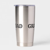 Gourde Isotherme Papi établi Nouveau cadeau pour Papi (Gauche)