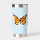 Gourde Isotherme Papillon Monarque (Couvercle)