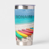 Gourde Isotherme paradis du windsurf de Bonaire (Gauche)