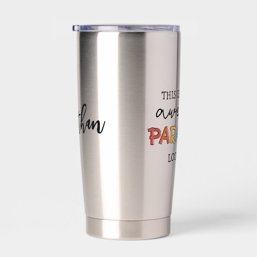 Gourde Isotherme Paralegal sur mesure Awesome Assistant juridique a (Gauche)