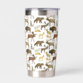Gourde Isotherme Parc national Tumbler la faune (Gauche)
