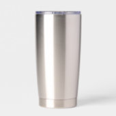 Gourde Isotherme Parleur en acier inoxydable avec logo de l'entrepr (Couvercle)