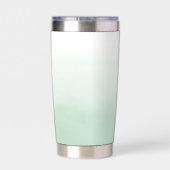 Gourde Isotherme Parties scintillant d'or à la menthe (Couvercle)