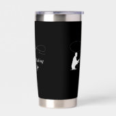 Gourde Isotherme Paruline isolée de pêche à la mouche (Gauche)