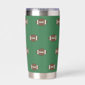 Gourde Isotherme Paruline thermique de football (Couvercle)