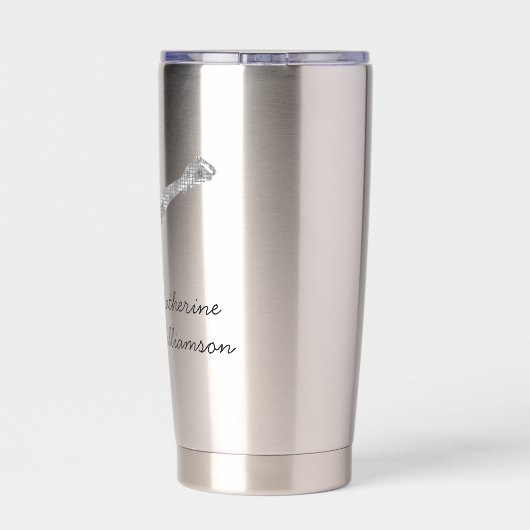 Gourde Isotherme Patinage artistique personnalisé Patinage sur glac (Couvercle)