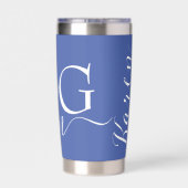 Gourde Isotherme Pawprint maman chien personnalisée (Couvercle)