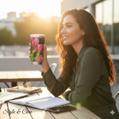 Gourde Isotherme Personalized Modern Image Custom Insulated Tumbler