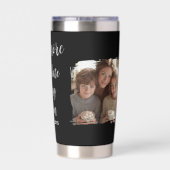 Gourde Isotherme Personalized Mom Name Est. Chocolate Lover Photos (Couvercle)