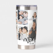 Gourde Isotherme Personalized Mom Photo Collage Mother (Couvercle)