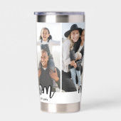 Gourde Isotherme Personalized Mom Photo Collage Mother (Gauche)