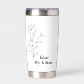Gourde Isotherme Personalized Mrs Gifts for the bride to be cup wit (Extérieur)