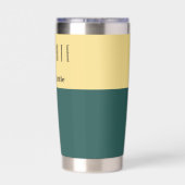 Gourde Isotherme Personnalisé à deux tons (Couvercle)