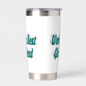 Gourde Isotherme Petite amie à moitié verte (Gauche)