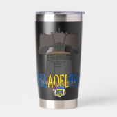 Gourde Isotherme Philadelphie Pennsylvanie Liberty Bell (Gauche)