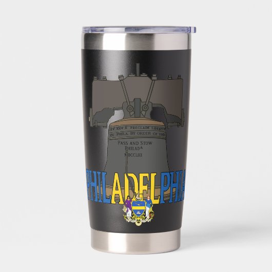 Gourde Isotherme Philadelphie Pennsylvanie Liberty Bell (Gauche)