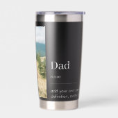 Gourde Isotherme Photo définition de mot papa (Gauche)