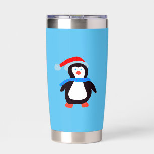 Gourde Isotherme Pingouin d'hiver classique
