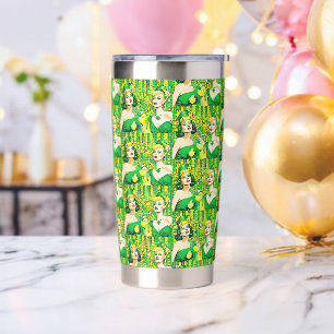 Gourde Isotherme PopArt St Paddy's Pin-up Girls