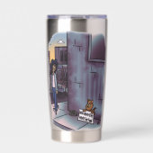 Gourde Isotherme Poussette isolée pour chat (Extérieur)